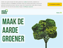 Tablet Screenshot of greenchoice.nl
